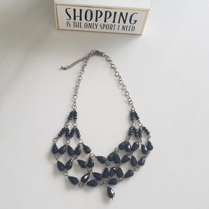 Black Stones Necklace